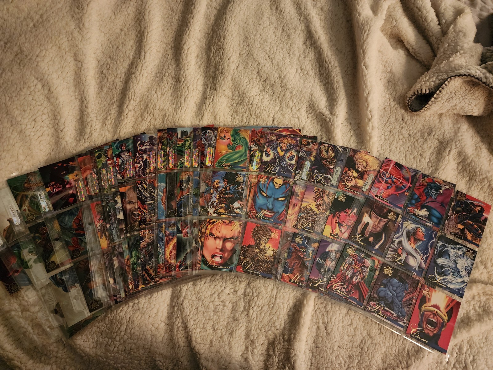 1995 Flair Marvel Annual Complete Set - NM-Mint All Base & Chase Sets In Sheets