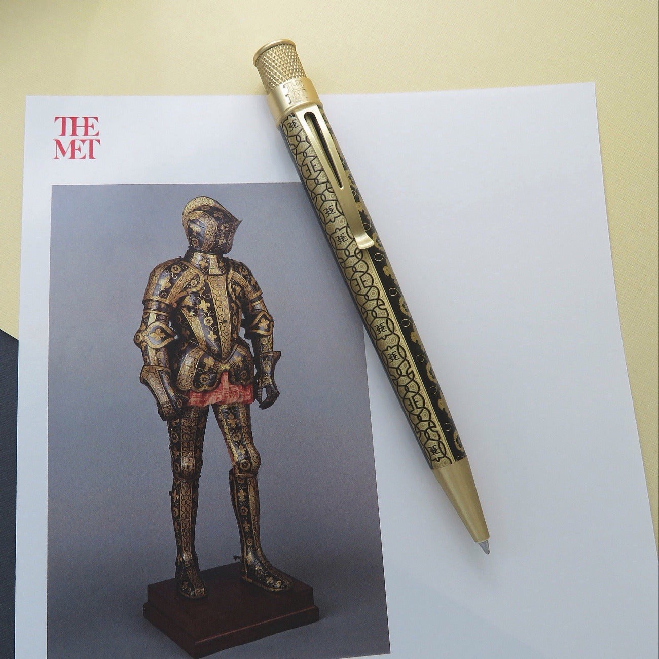 Retro 51 The Met Tudor Armor Rollerball Pen 