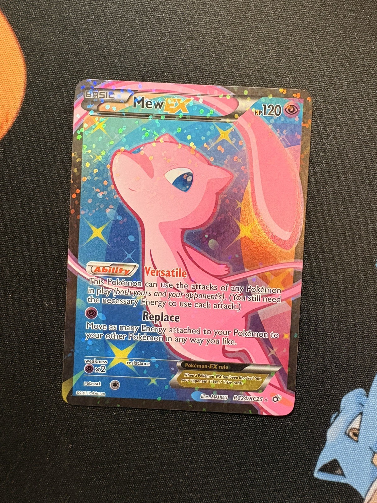 The Pokémon Company Mew EX 2013 RC24/RC25 Ultra Rare Full Art Holo English