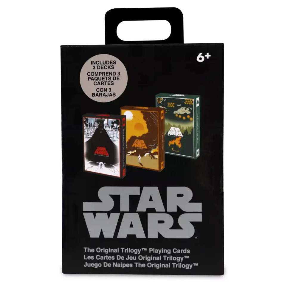 Star Wars Playing Cards 3-Pack inspired by the original Star Wars trilogy