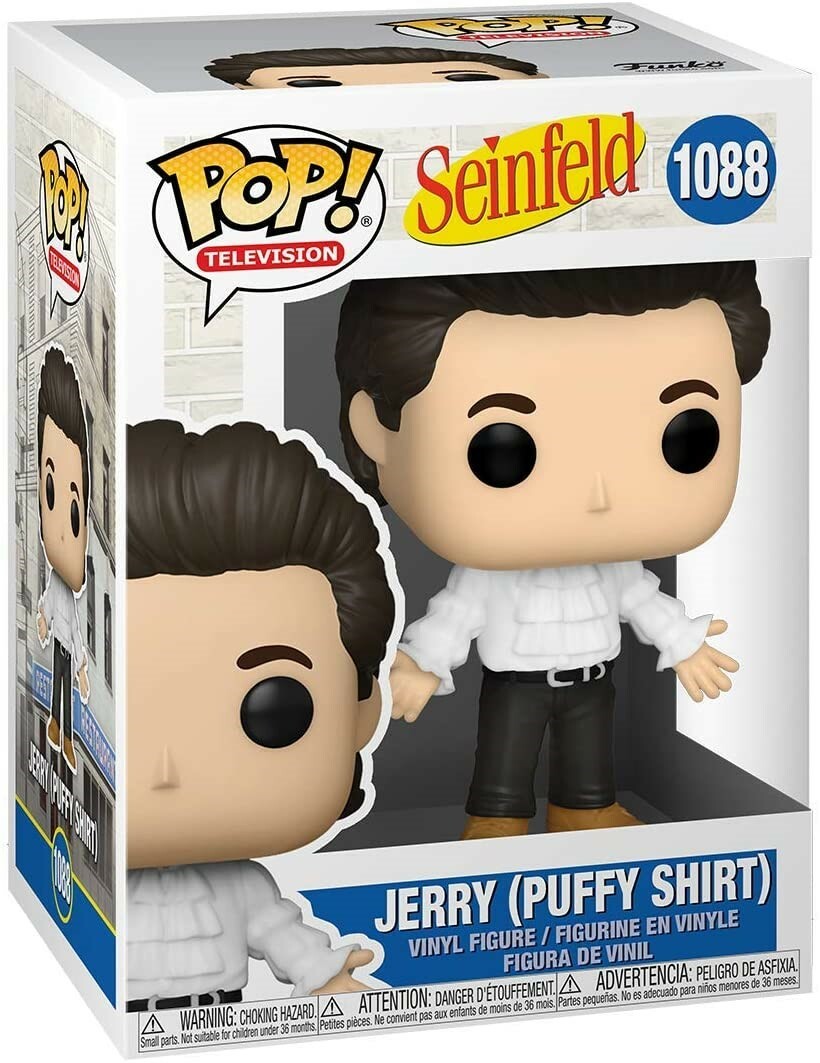 Funko - POP TV: Seinfeld- Jerry w/ Puffy Shirt Brand New In Box