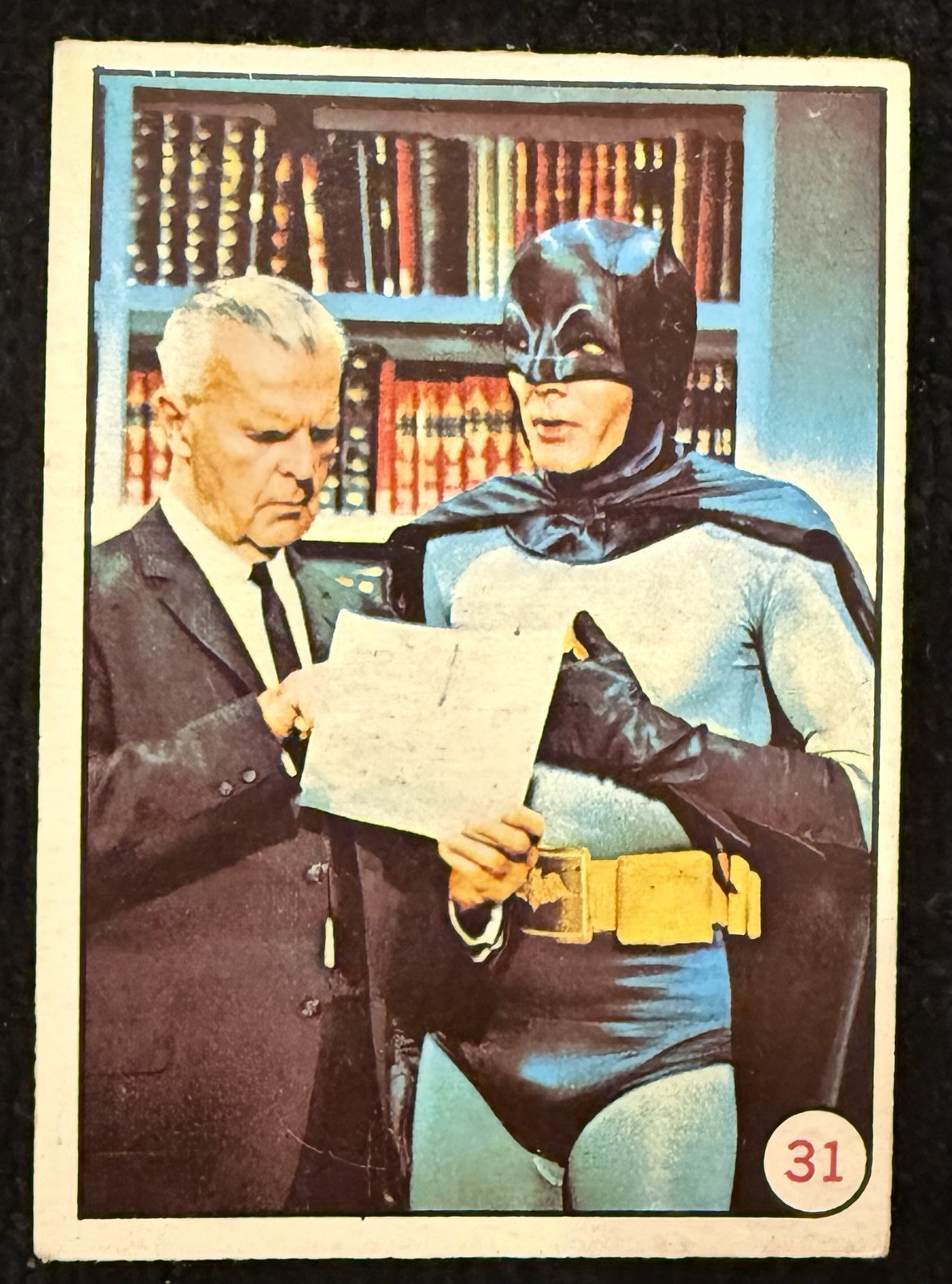 1966 NPP Inc. Batman Bat Laffs #31 🦇 Comm’r Gordon & Batman 🦇 Puzzle 🧩 Piece