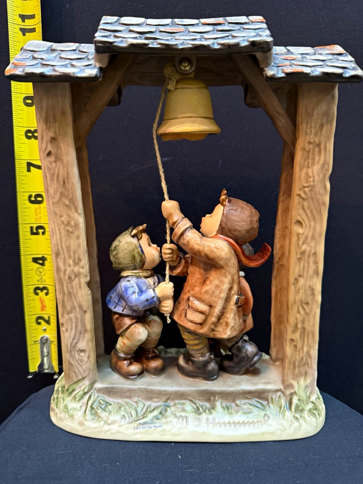 Goebel M.I. Hummel Porcelain “Let’s Tell the World” Figurine TMK6 Goebel M.I. Hummel Porcelain “Let’s Tell the World” Figurine TMK6