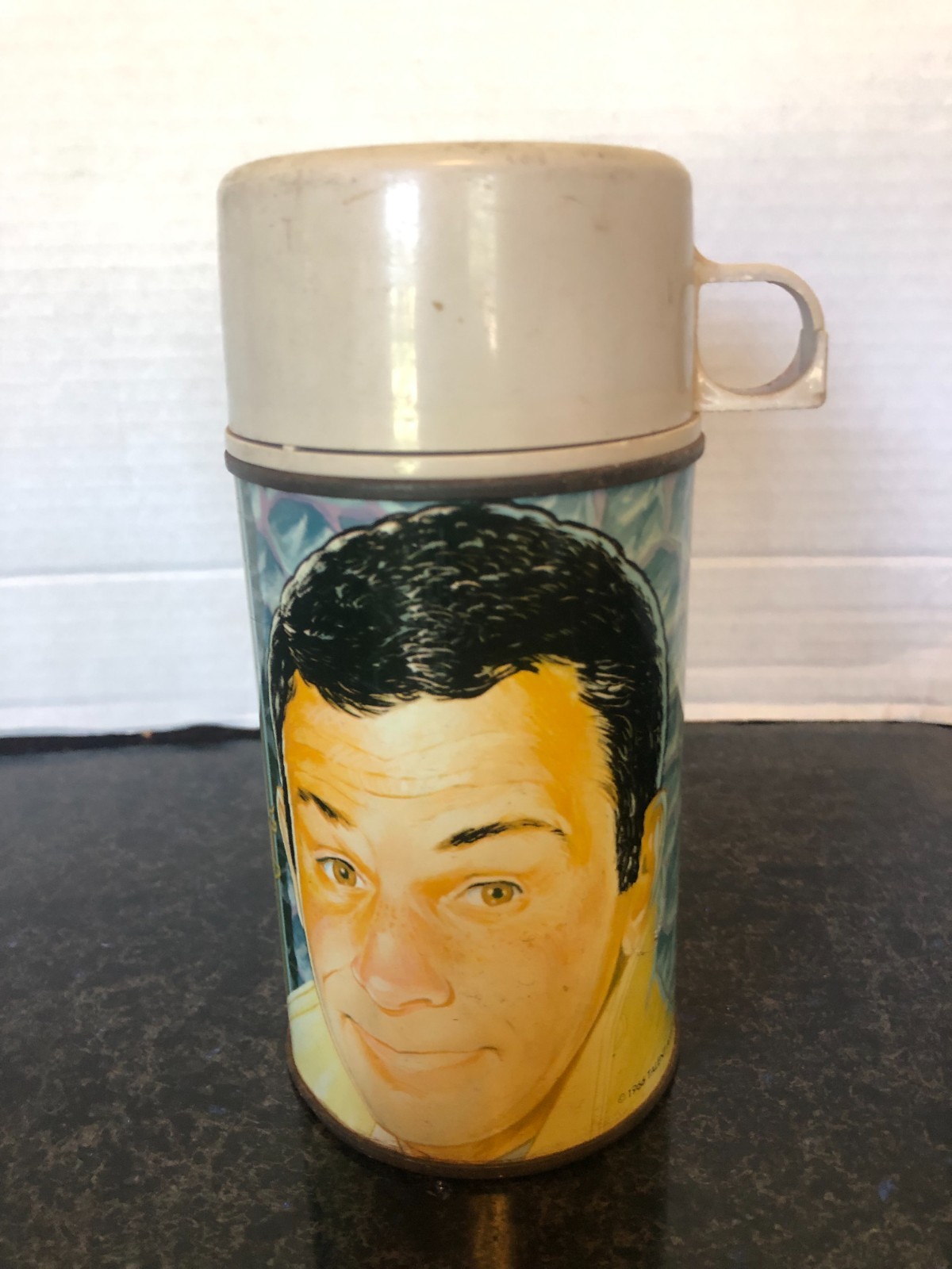 Vintage 1966 Don Adams Get Smart Metal Thermos Bottle w/ Cup No Lunchbox Vintage 1966 Don Adams Get Smart Metal Thermos Bottle w/ Cup No Lunchbox