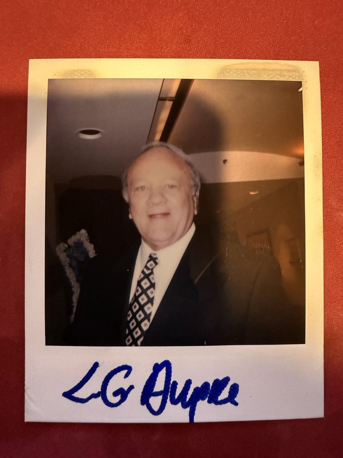 2025 Leaf Photographic Polaroid Auto - 5 Photo/Autograph Lot