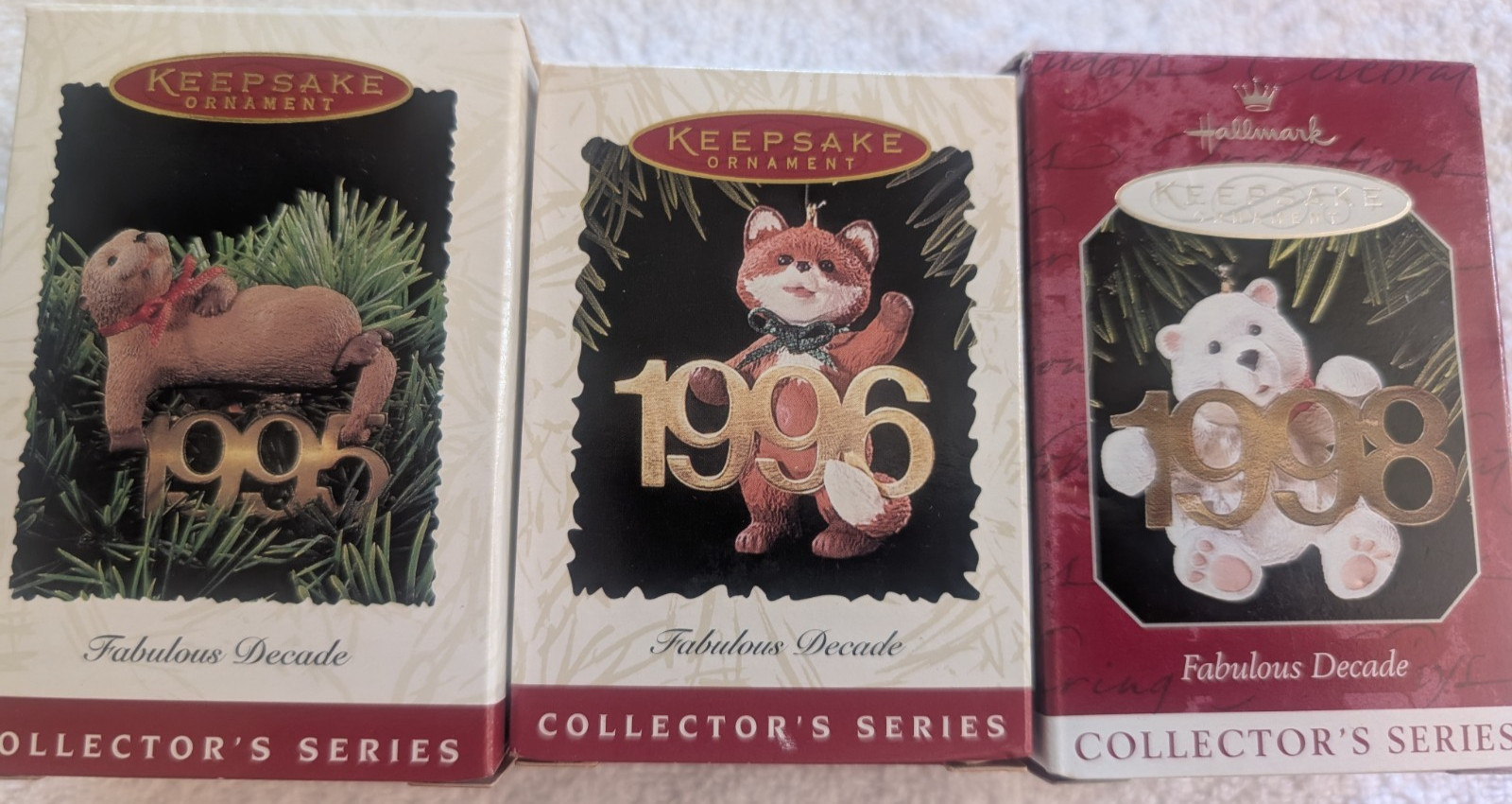 Hallmark Fabulous Decade Series Ornament 3 of 10 in Set (B150)