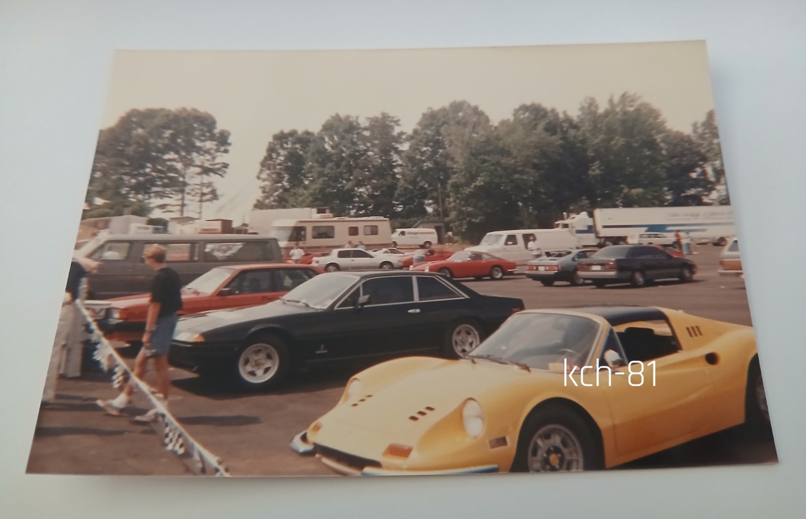 Collectible Vintage Ferrari Dino 246 GTS 4x6 Photo