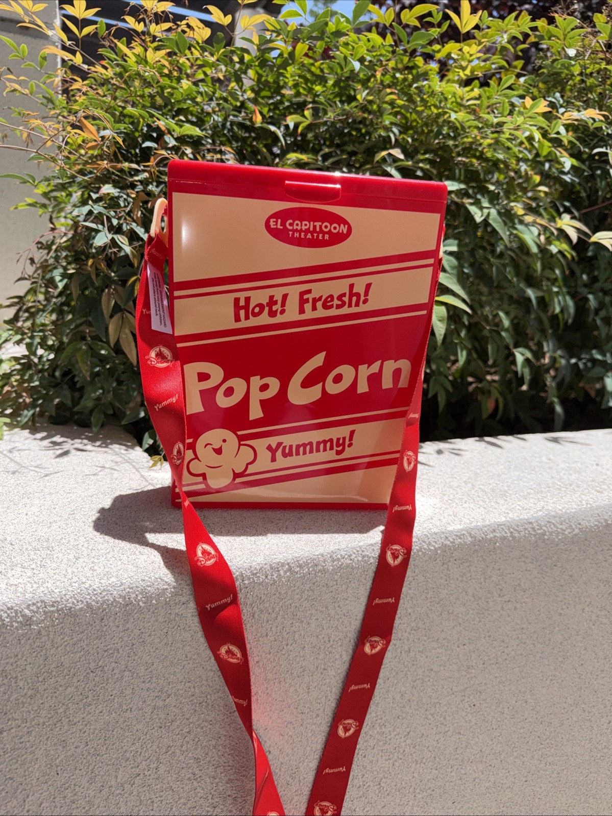 El Capitoon Theater “Hot Fresh Yummy” Popcorn Bucket [ Disneyland, CA ]