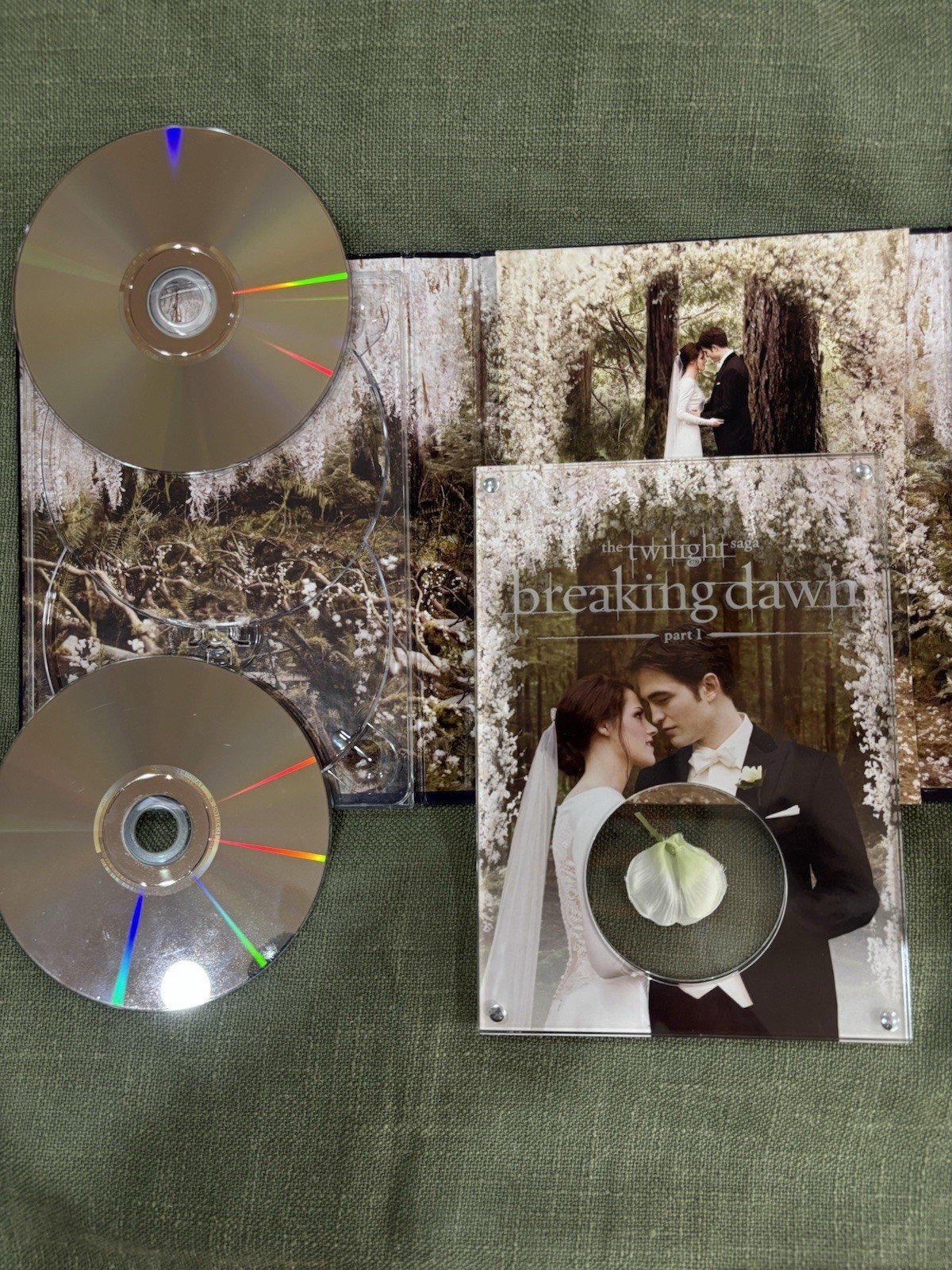 The Twilight Saga: Breaking Dawn Pt 1 Limited Prop Flower DVD COA #59999