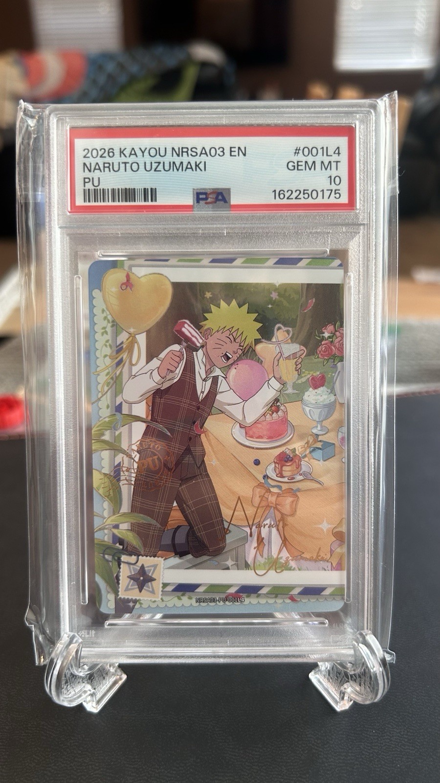 GEM MINT PSA 10 NARUTO UZUMAKI-Parallel Universe Kayou NRSA03-PU-001L4