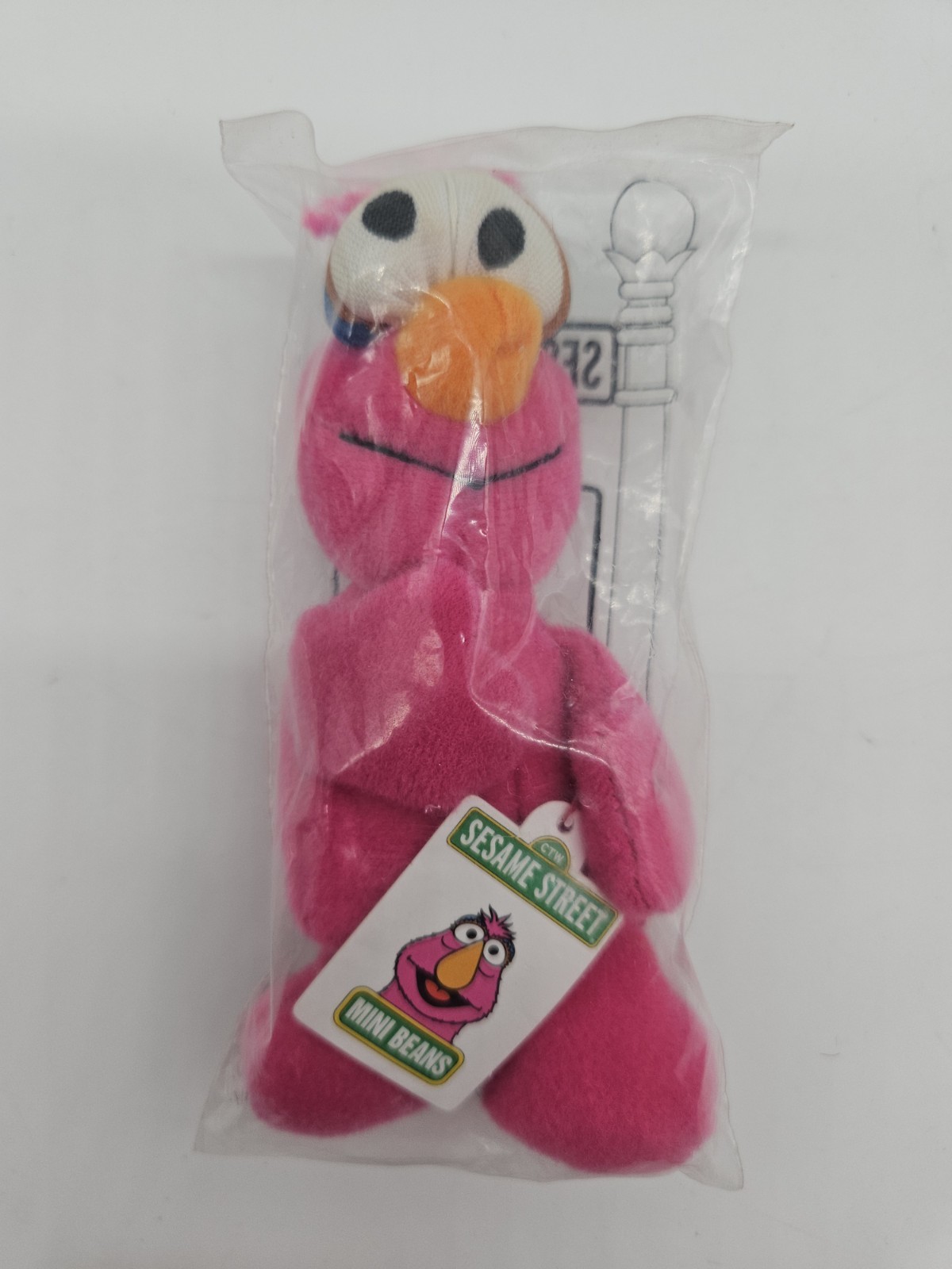 Telly Monster Vintage 1999 Sesame Street Kellogg\'s Mini Beans 4\