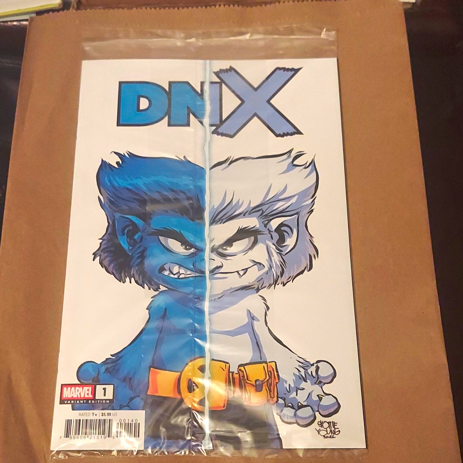Marvel DNX #1 Variant Cover Blind Bag Box Special Edition 1:25 Ratio Bagged New