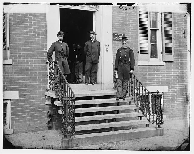 Photo:Washington DC Gen William Hoffman 1865 Office Steps F St at 20th NW