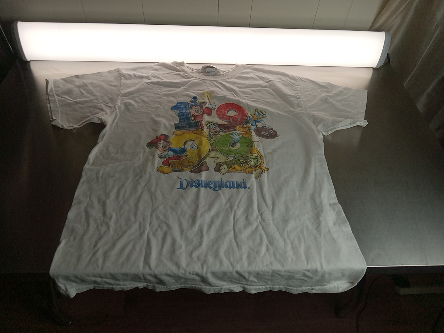 Disneyland - 1999  - White Shirt - XL