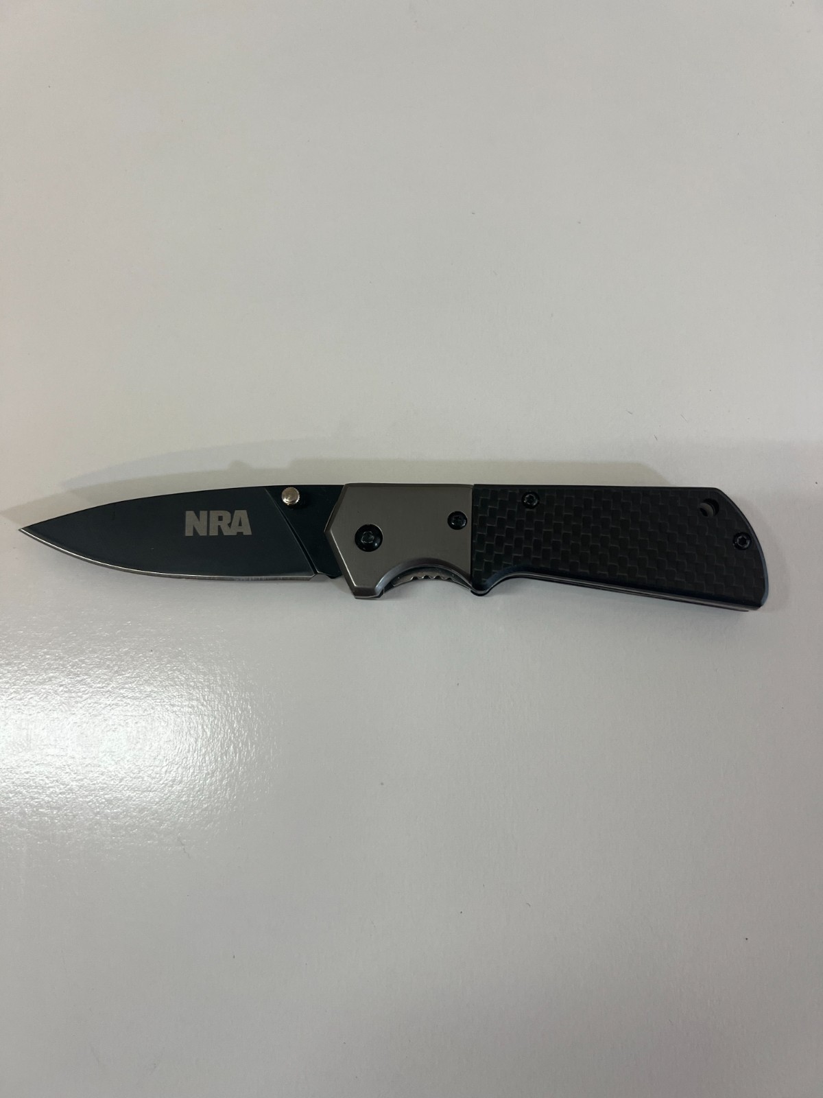 Unbranded NRA logo pocket knife