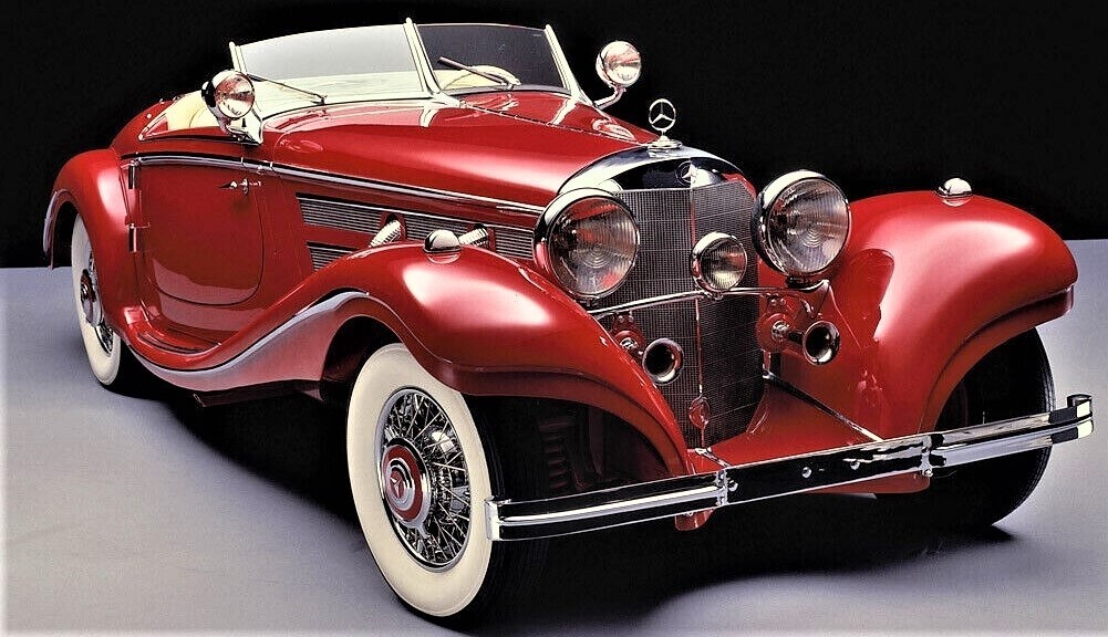 Art Deco Antique Vintage Mid-Century Modernism Modern Car Concept 1930 1940 Rare