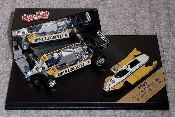 Renault RE30B Arnoux 1/43 F1 French GP Winner Rare 1982 Model 14Y+ JAPAN