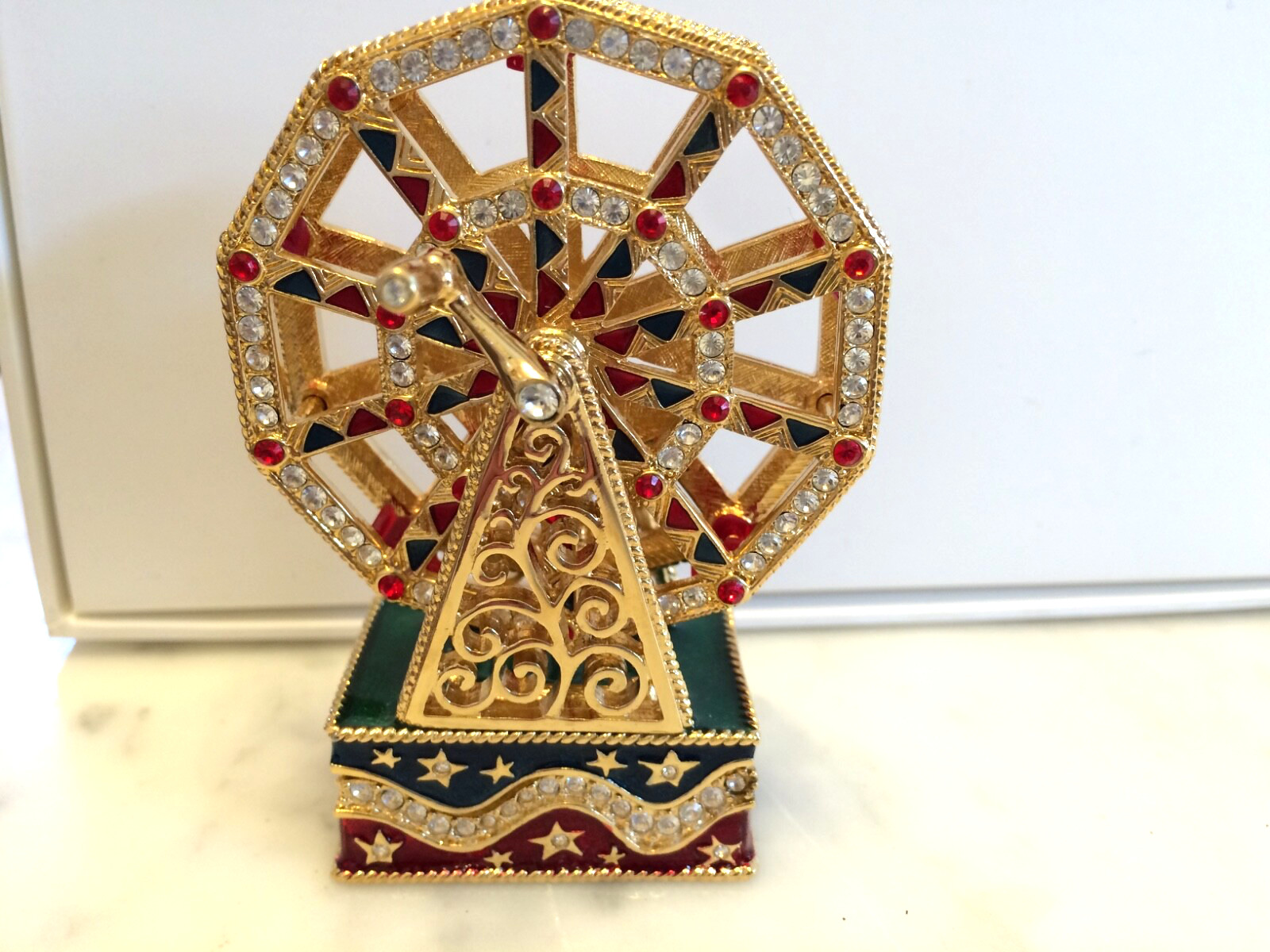 Estée Lauder Collectible Ferris Wheel Solid Perfume-Free Shipping