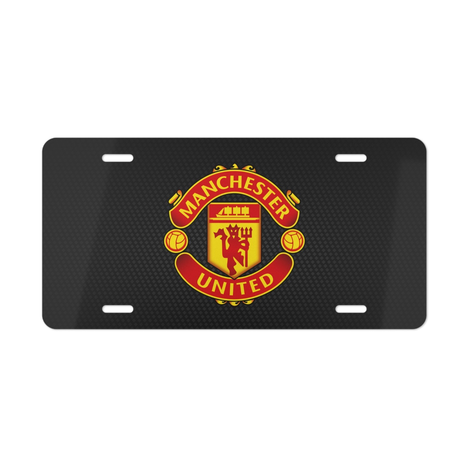 Manchester United, License Plate New Car Tag Metal Aluminum (Vanity Plate)