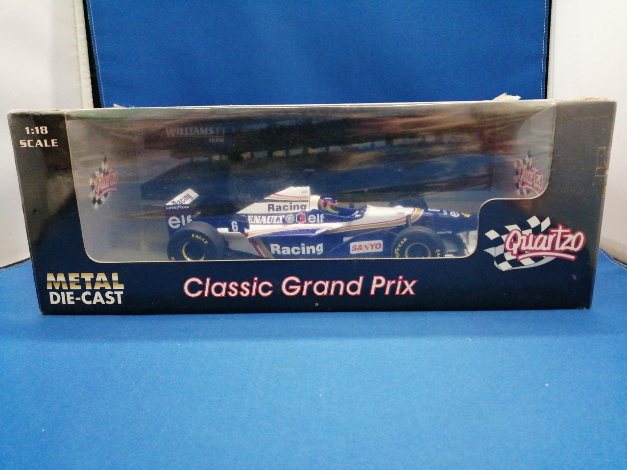 Quartzo Williams Renault FW18 Jacques Villeneuve 1/18 Diecast Model F1 Car