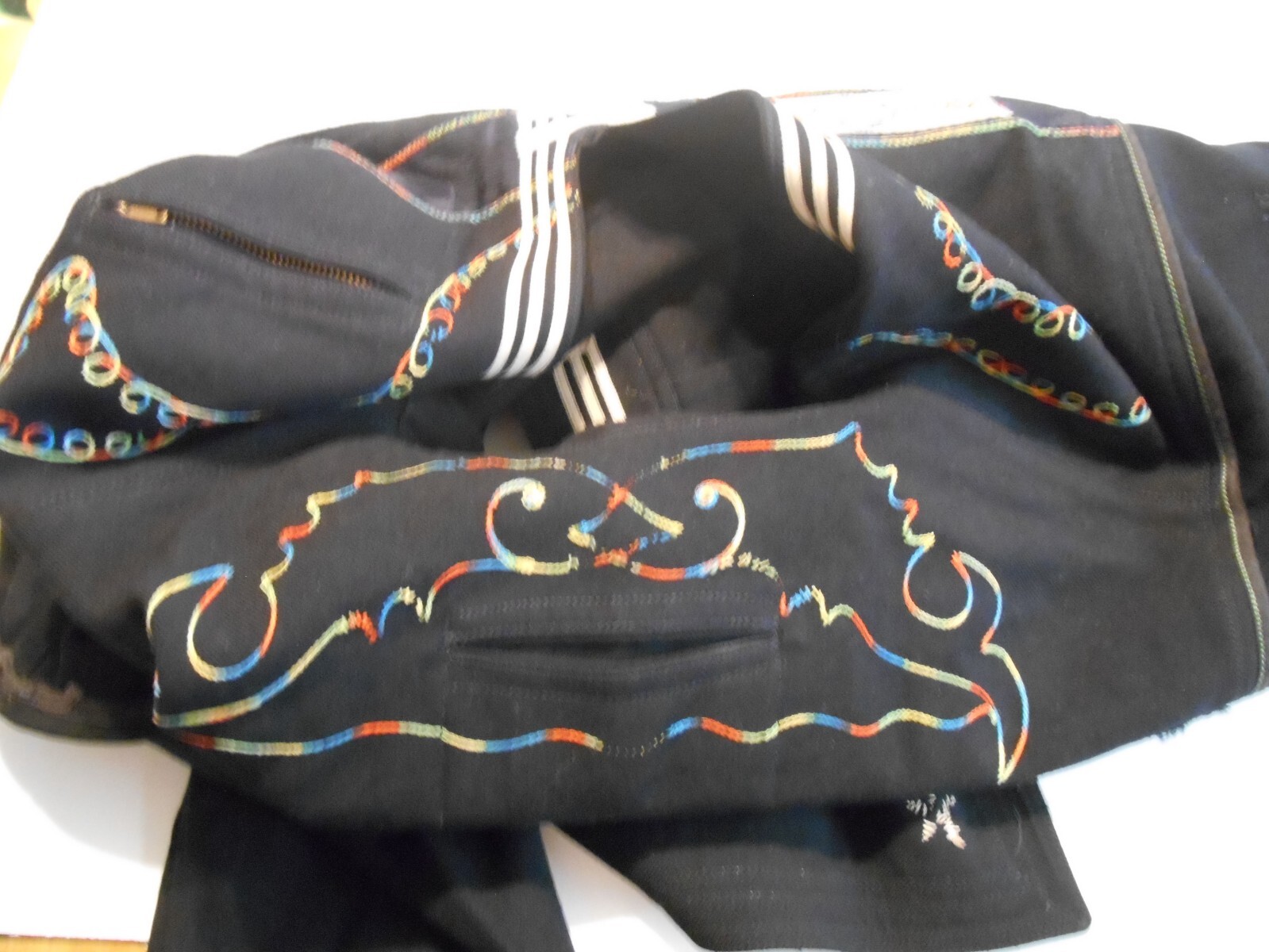 vintage us navy embroarderd fish portlite full uniform ww2