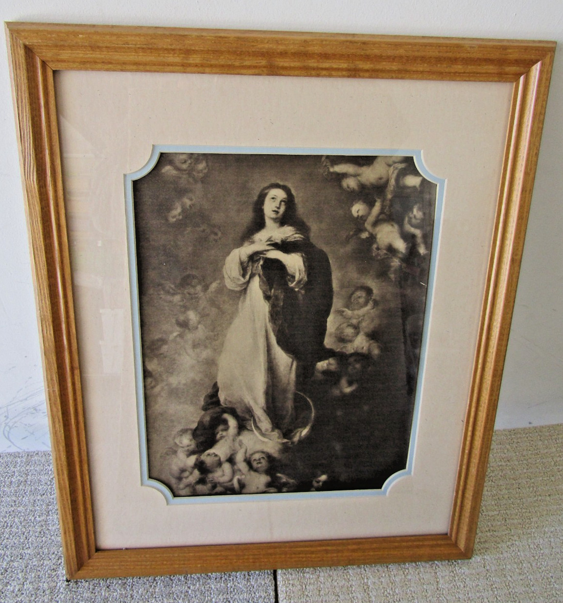 Unidentified Quality Wood Framed Picture