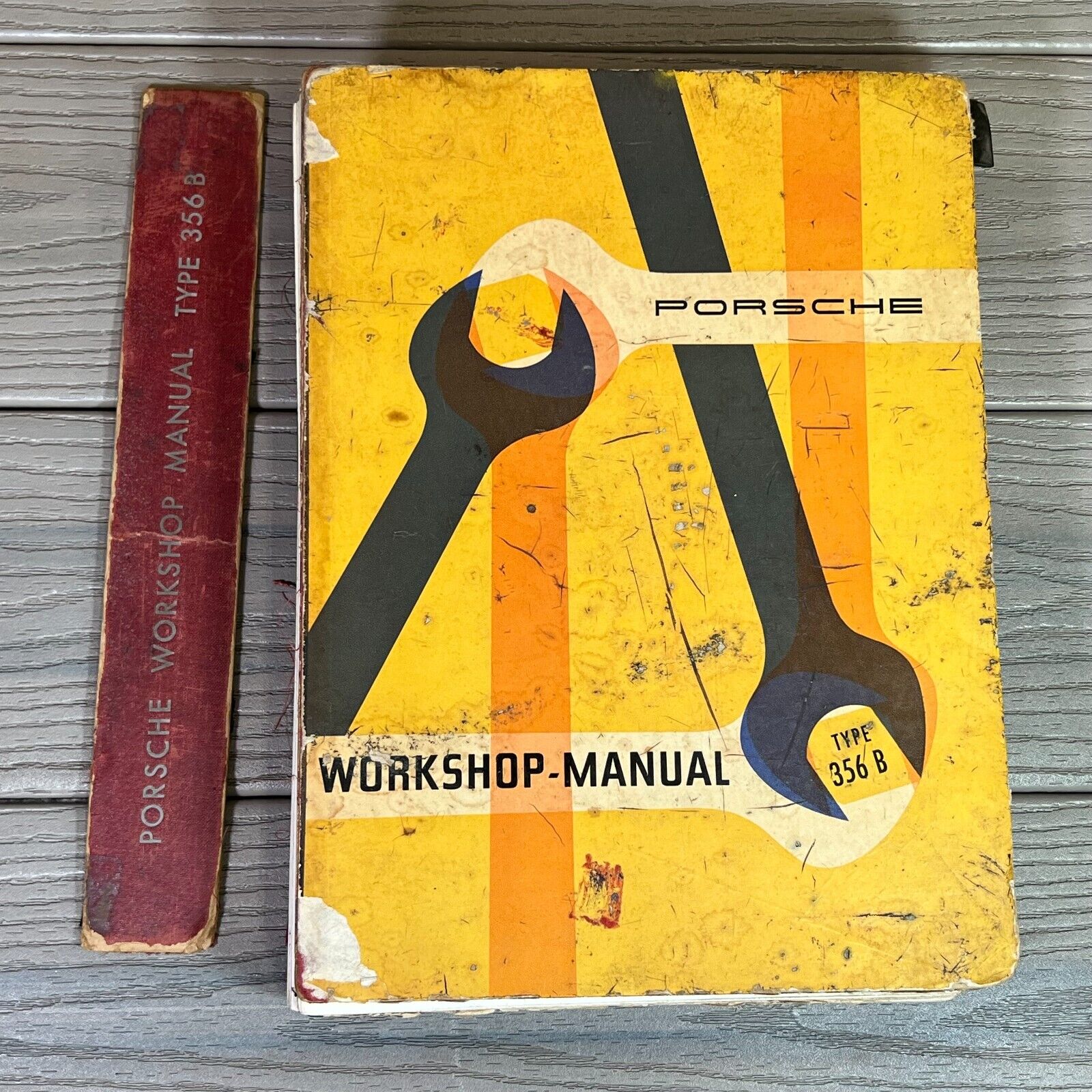 VINTAGE RARE Porsche Workshop Manual 1960  Type 356B OEM Service READ