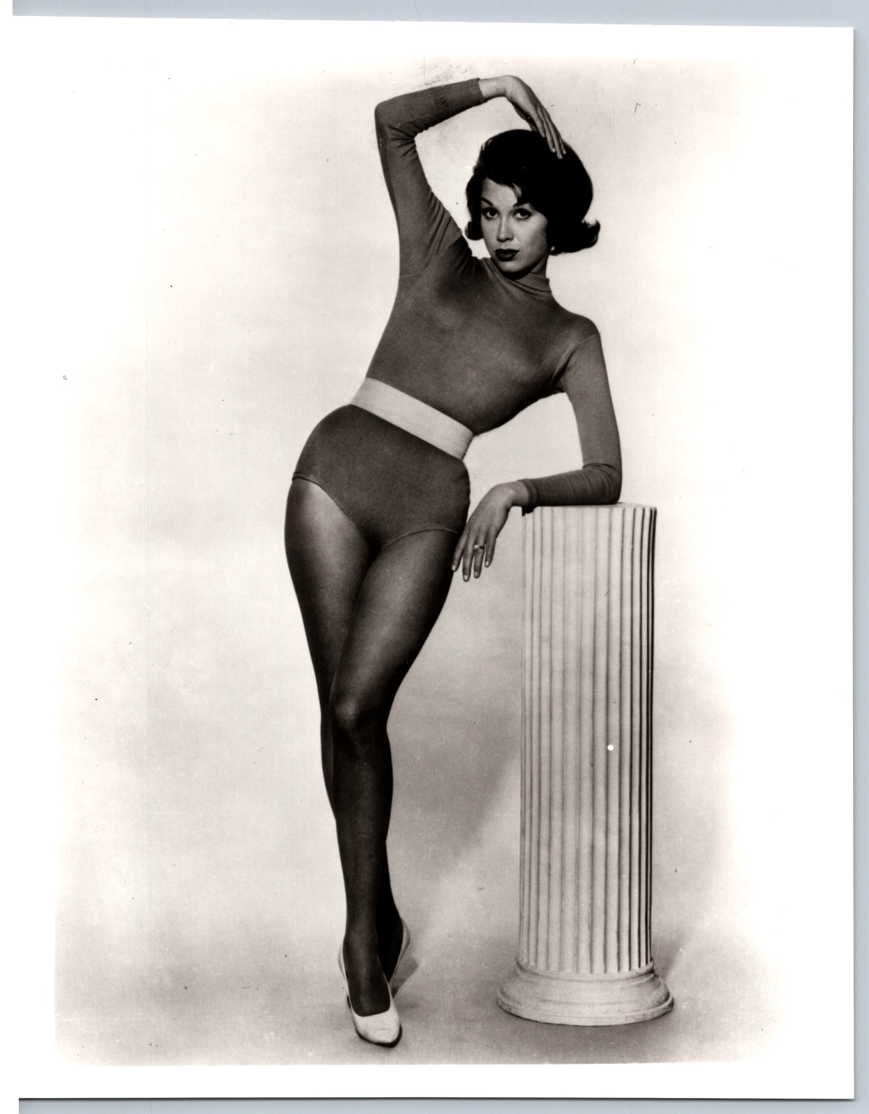 Publicity B & W Photo Mary Tyler Moore c. 1950s Dance Glamor   8 x 10