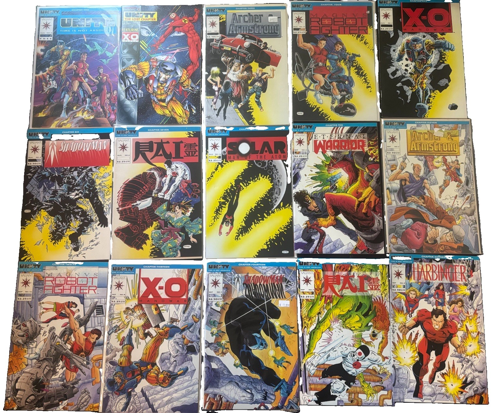 21 Count UNITY Saga Valiant Comics Bundle