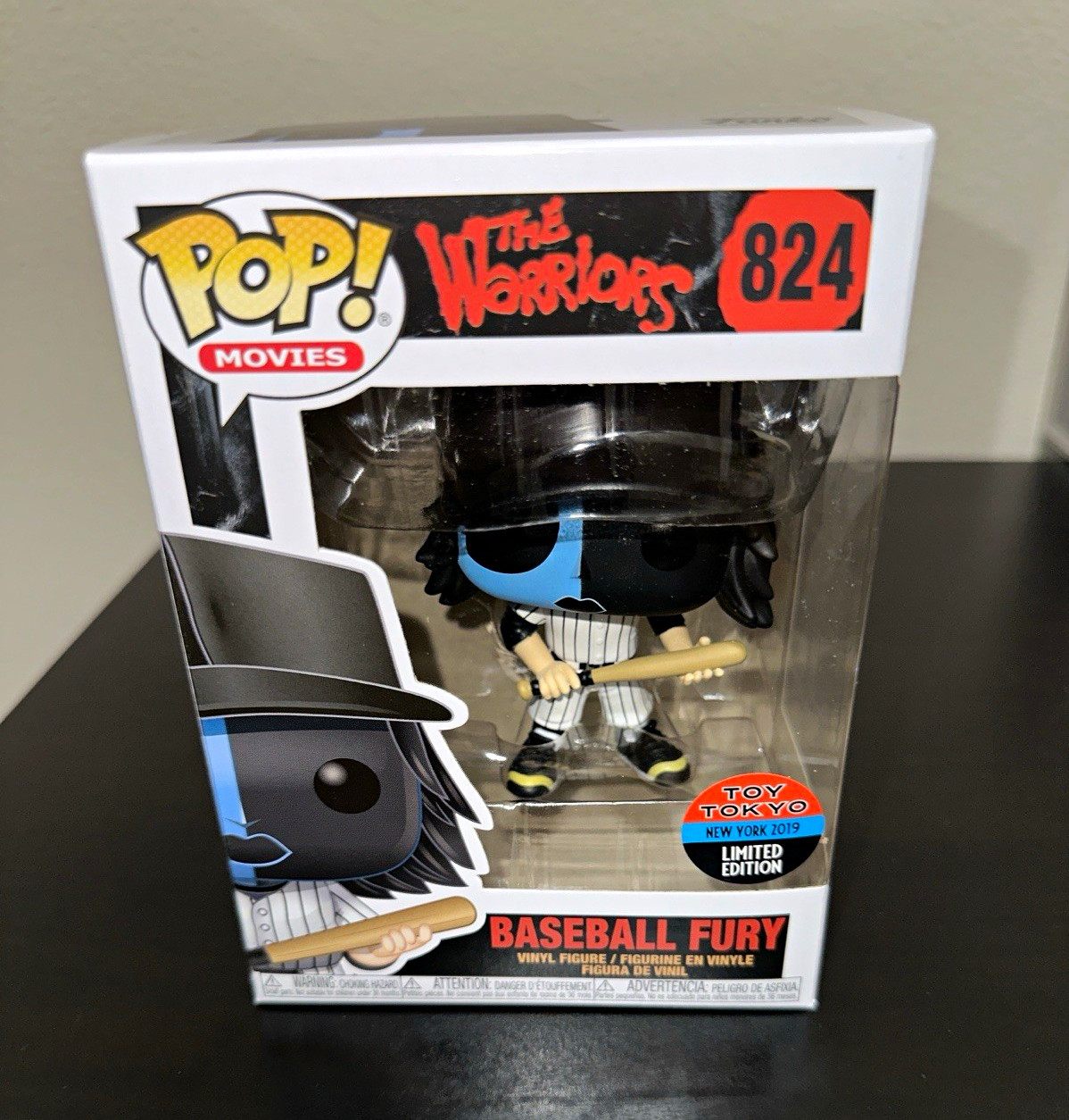 Funko Pop The Warriors Baseball Fury #824 (Red) Toy Tokyo Exclusive LE