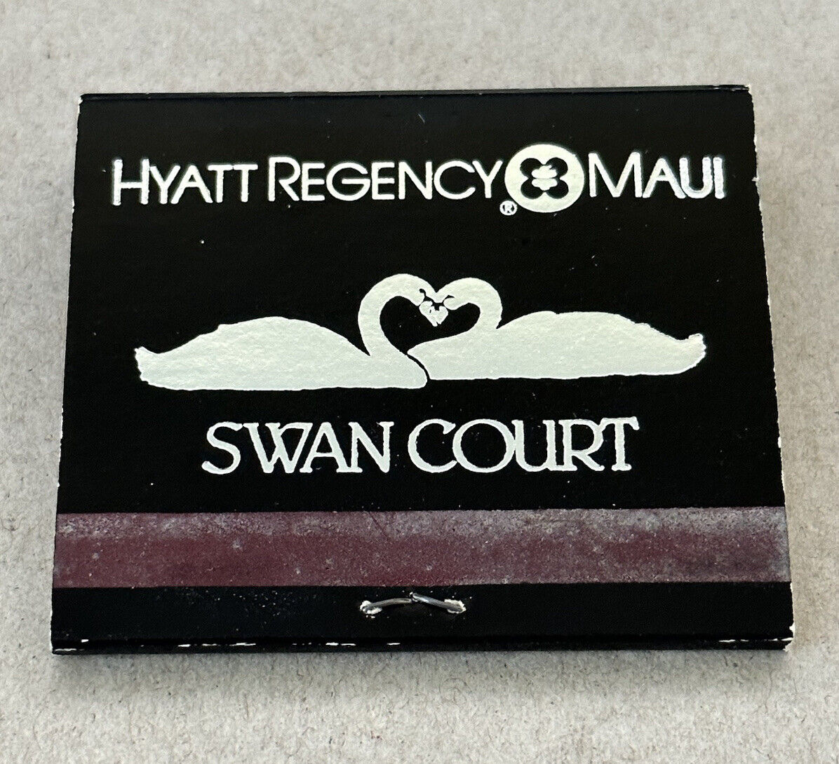 HYATT REGENCY MAUI SWAN COURT Matchbook Lahaina Kaanapali Hawaii
