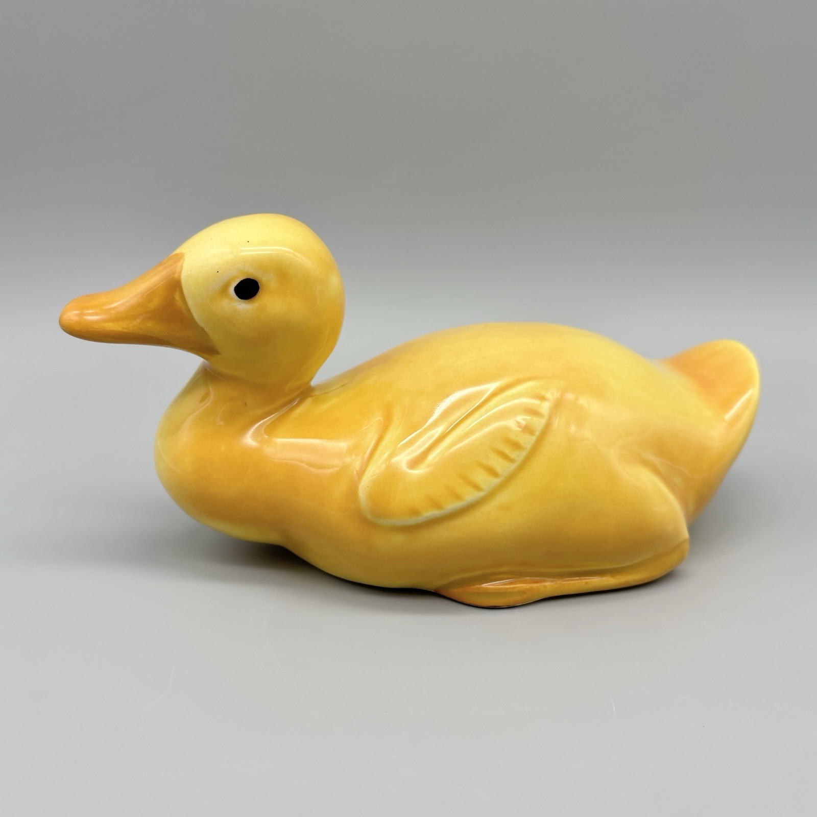 Pennsbury Pottery Bird 1203 Yellow Duck Duckling Figurine 7\