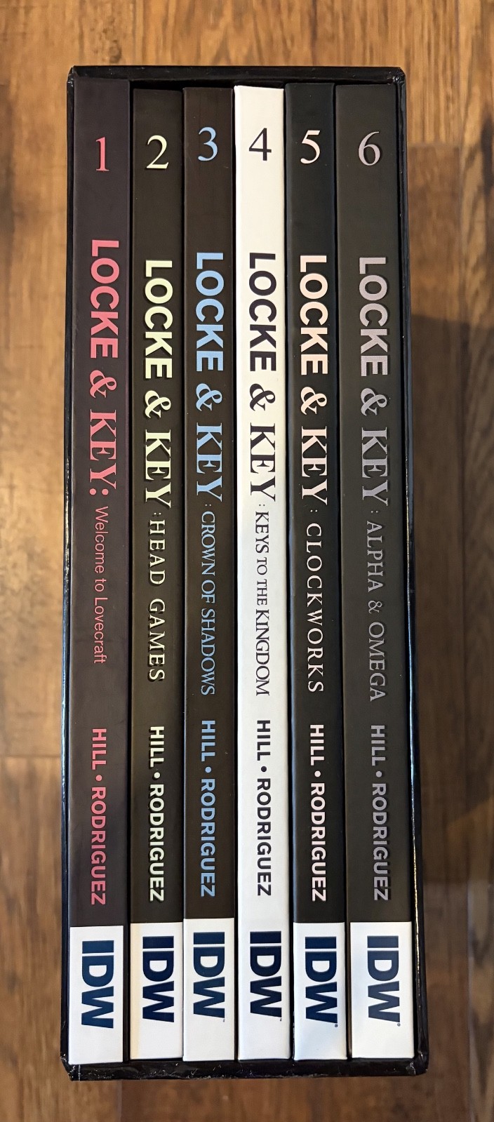 Locke & Key Hardcover Lot Volumes 1 2 4 5 6 Great Condition Set HC W/ SLIPCASE
