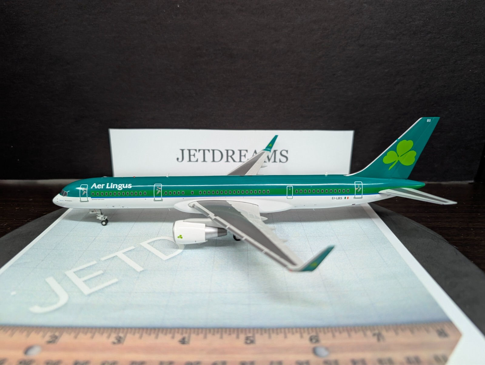 1/200 AER LINGUS BOEING 757-200 / 200WL 2000\'S COLORS EI-LBS GEMINI JETS