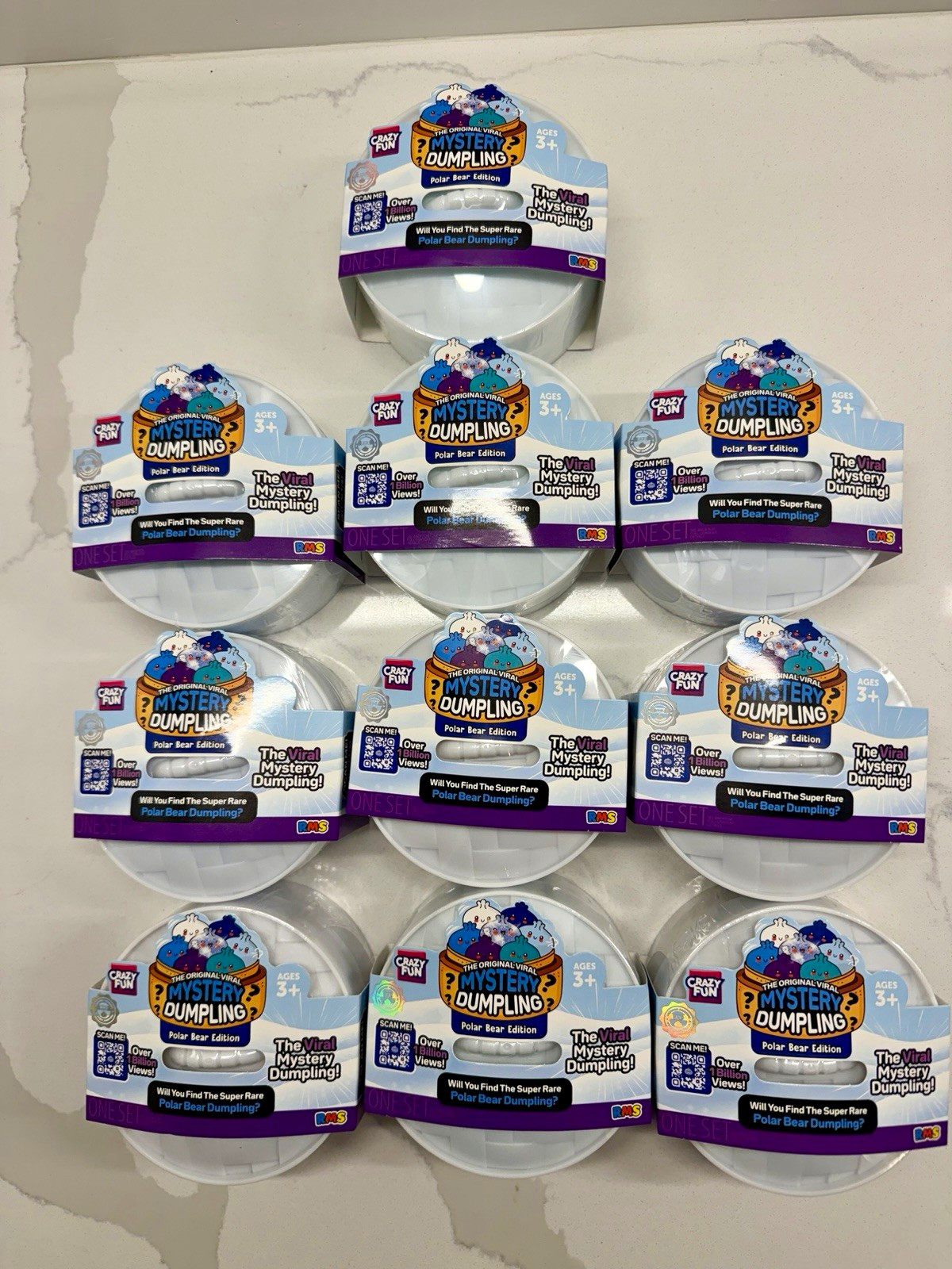 RMS Mystery Dumpling- Polar Bear Edition- Newly Released- Lot of 10