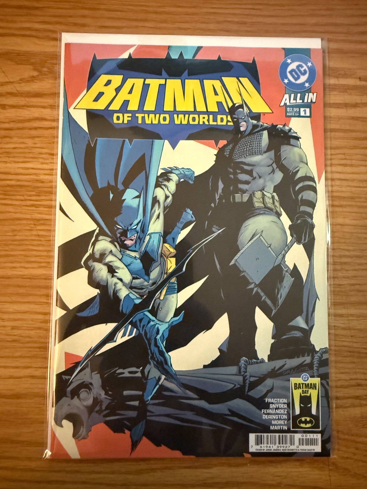 Batman Of Two Worlds #1 - Absolute Batman - Batman Day  DC Comics 2026