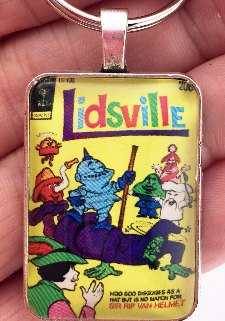 1973 LIDSVILLE Issue #5 Comic Book  SID & MARTY KROFFT  Keychain or Necklace