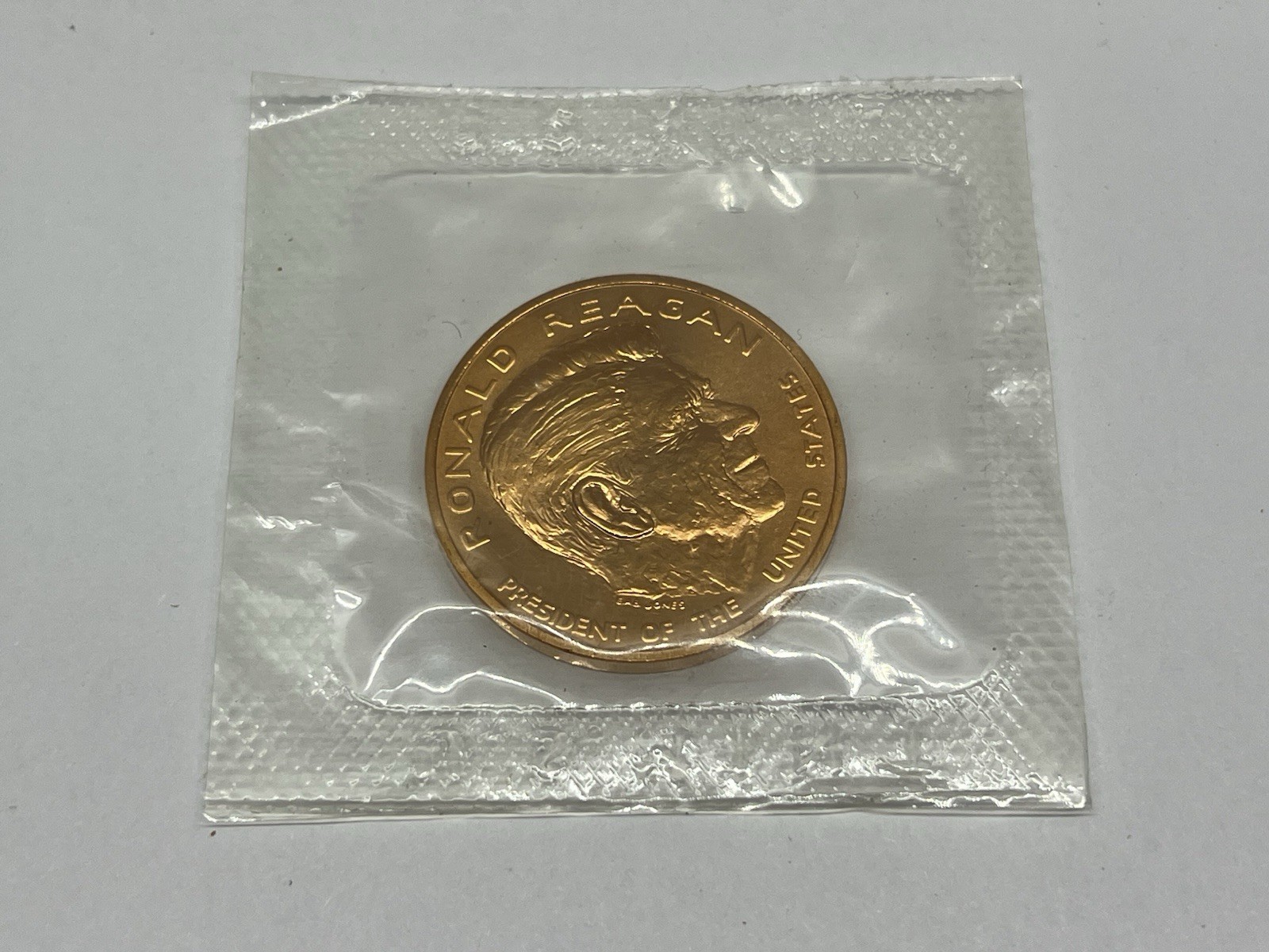1981 Ronald Reagan Presidential Inauguration Bronze Coin Or Medal