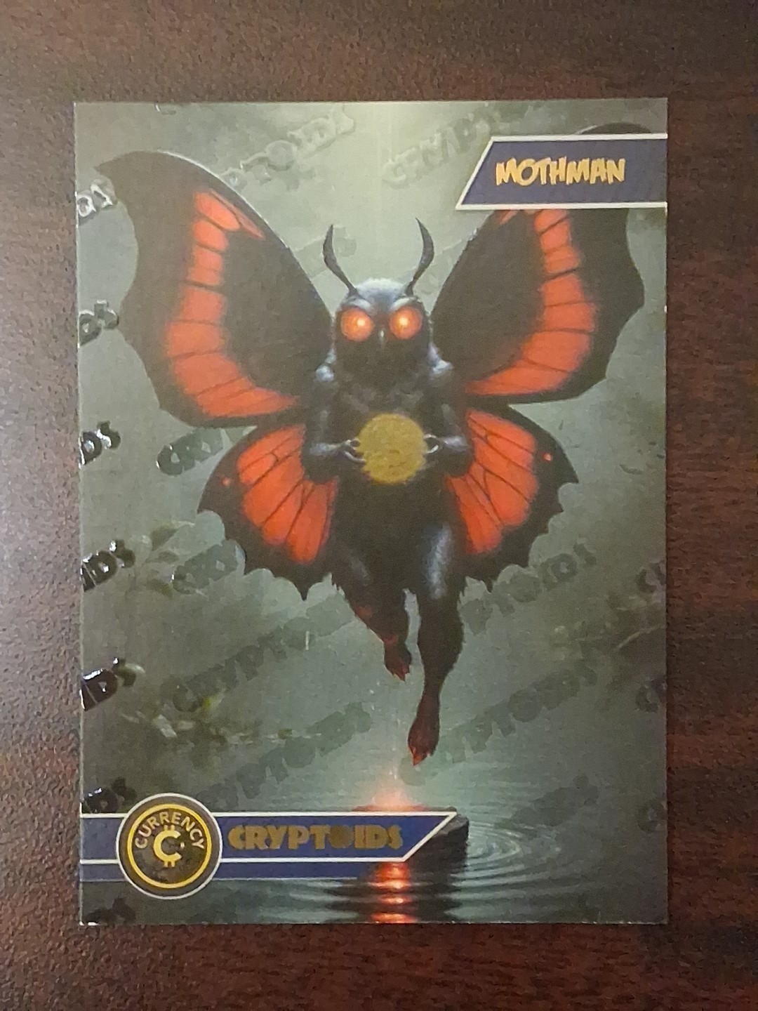 Mothman - CPT-06 - Cardsmiths: Space Cryptoids ARTIST PROOF SSP