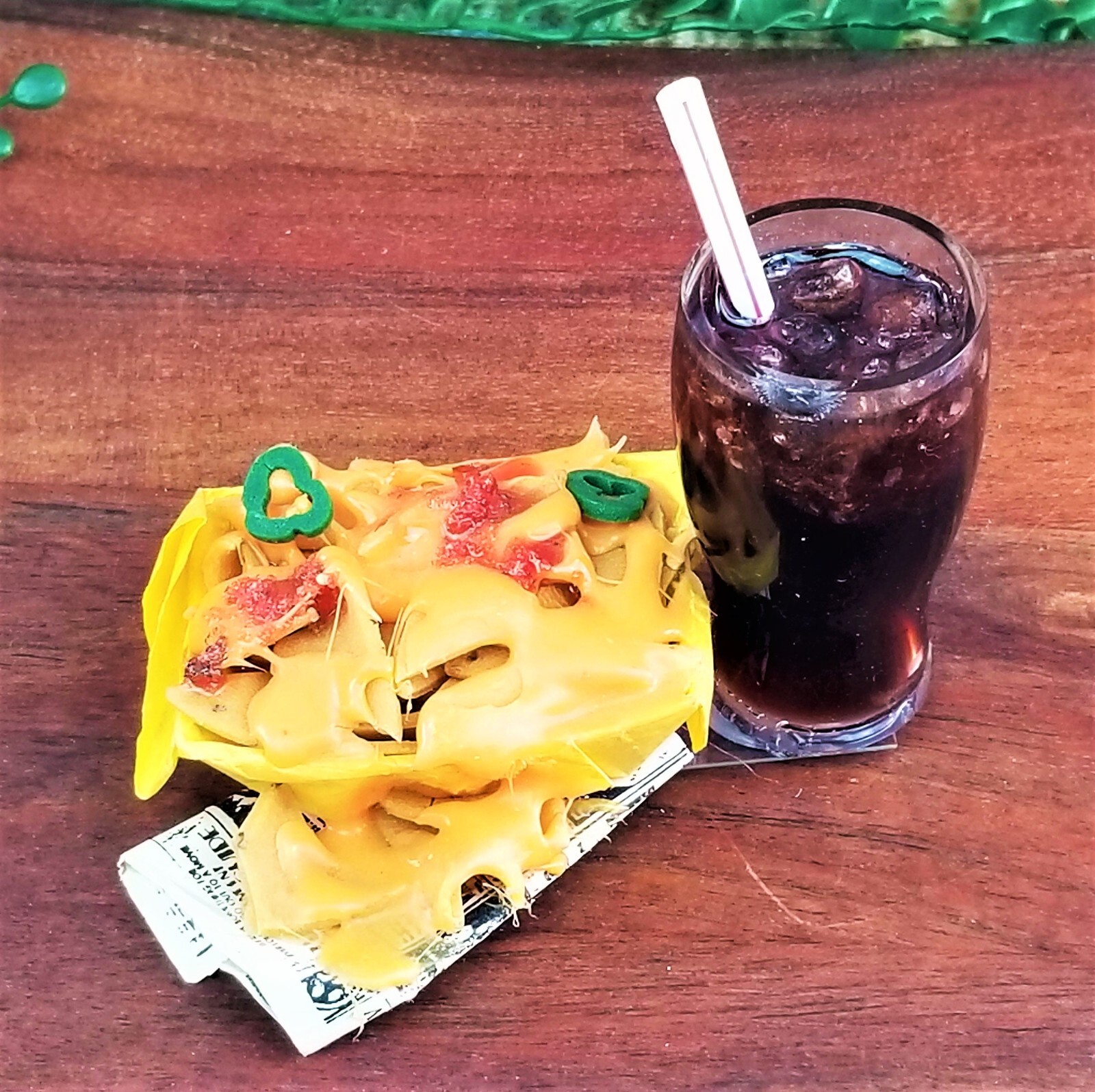 VTG 3D Food Refrigerator Magnet Coca Cola & Jalapeno Nachos Woo & Locke RARE HTF