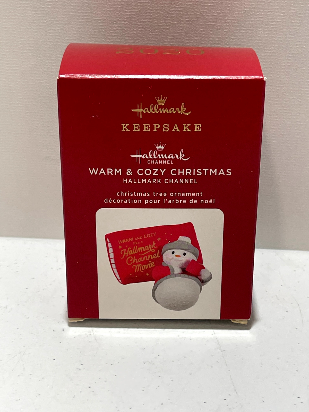 New 2020 Hallmark Warm & Cozy Christmas Keepsake Ornament-Hallmark Channel Movie