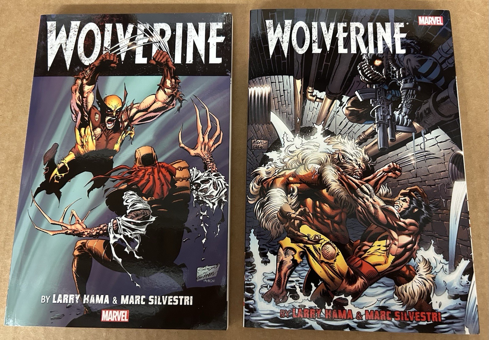 WOLVERINE BY LARRY HAMA & MARC SILVESTRI VOL. 1 & 2 TPB LOT (2013/14) Marvel New