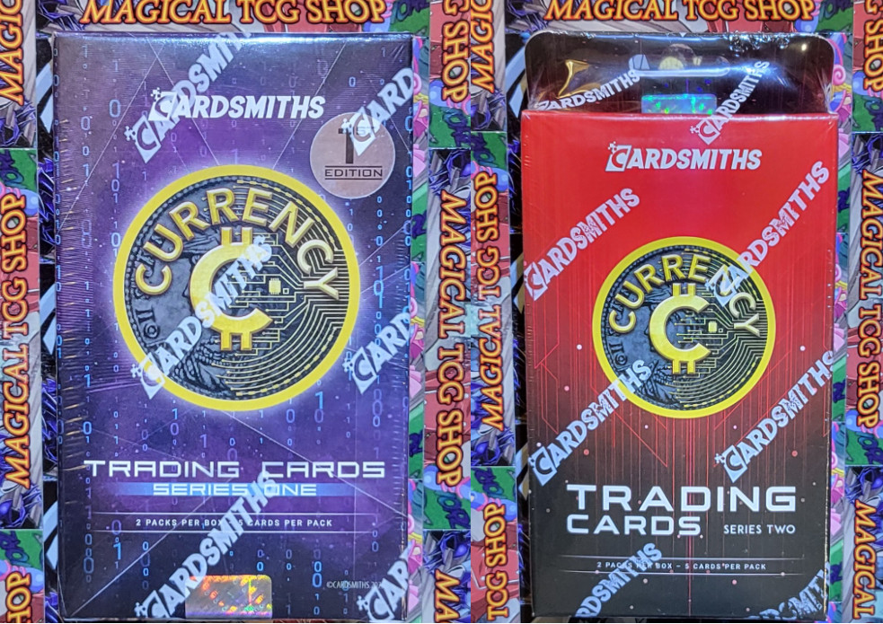 Cardsmiths Currency 1st Edition Series 1 + Series 2 Collector Box Sealed New