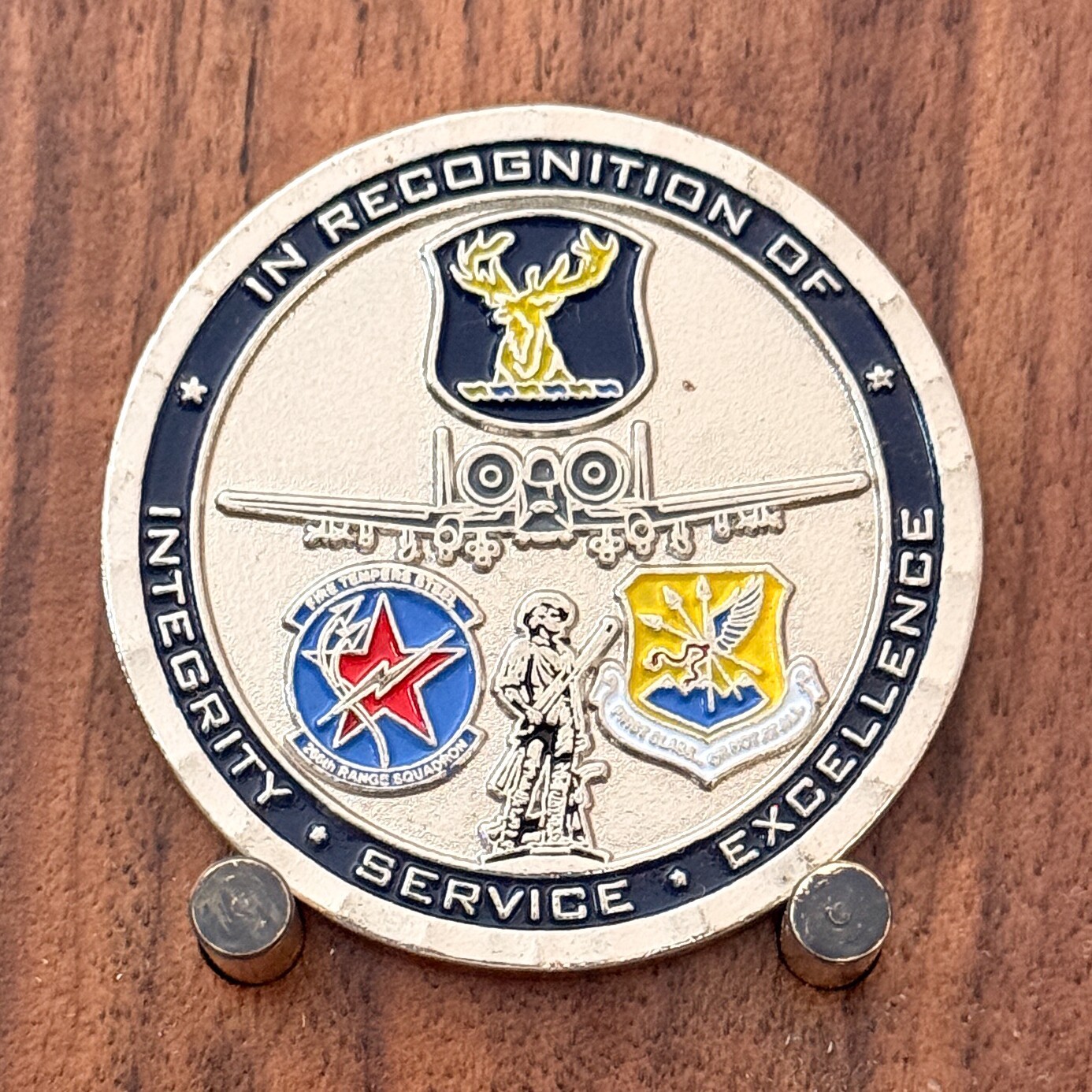 Idaho Air National Guard 266th Range Squadron Military Challenge Coin  W#15