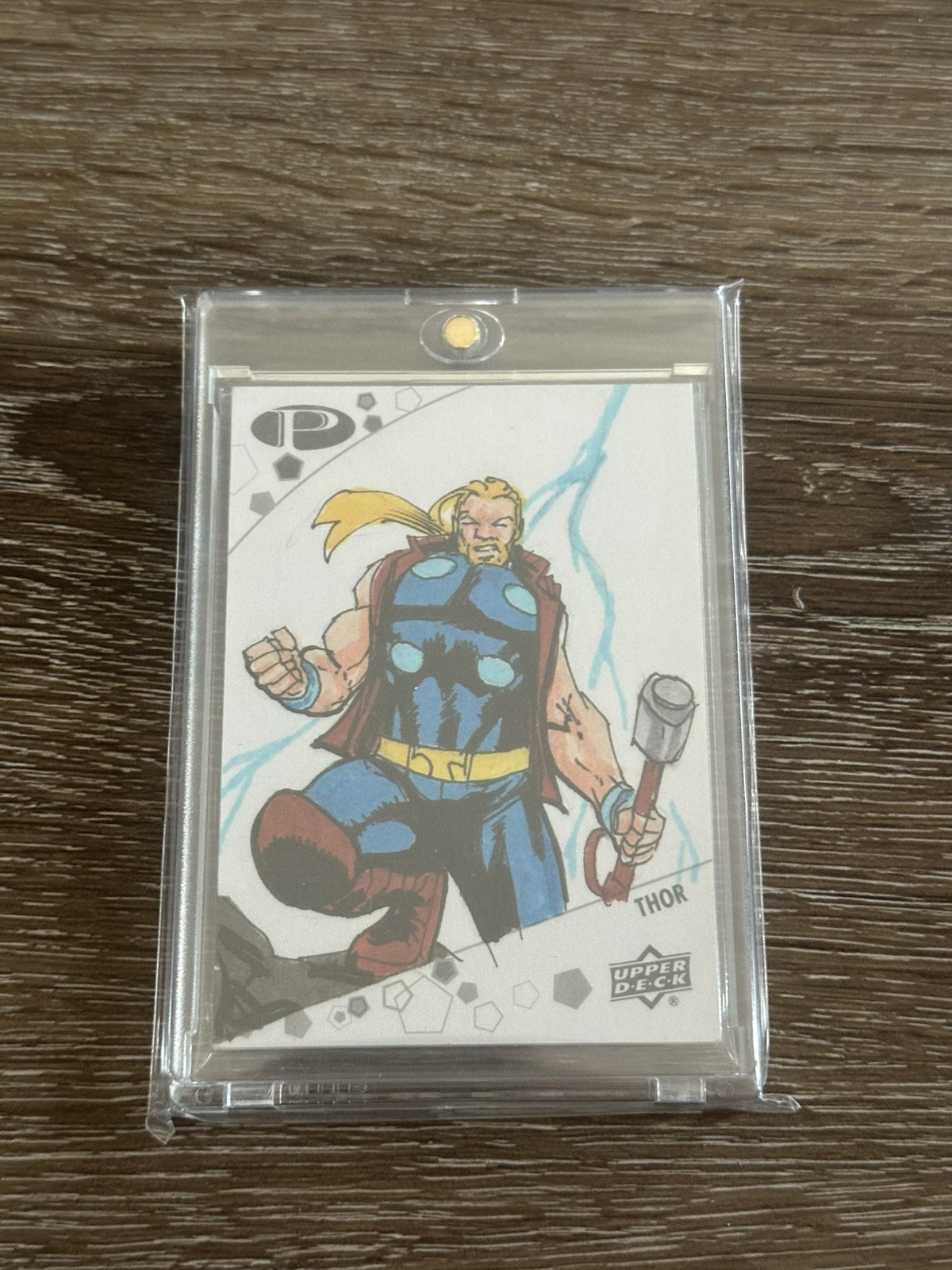 2021 Upper Deck Marvel Premier 1/1 Thor #SKT Sketch Phillip Sevy