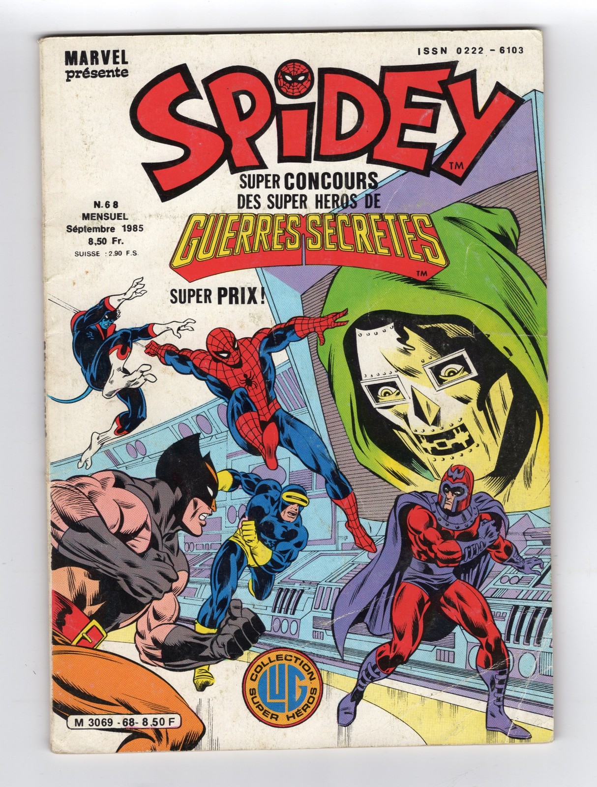 1984 MARVEL SUPER-HEROES SECRET WARS #3 & X-MEN #51 1ST TITANIA RARE KEY FRANCE