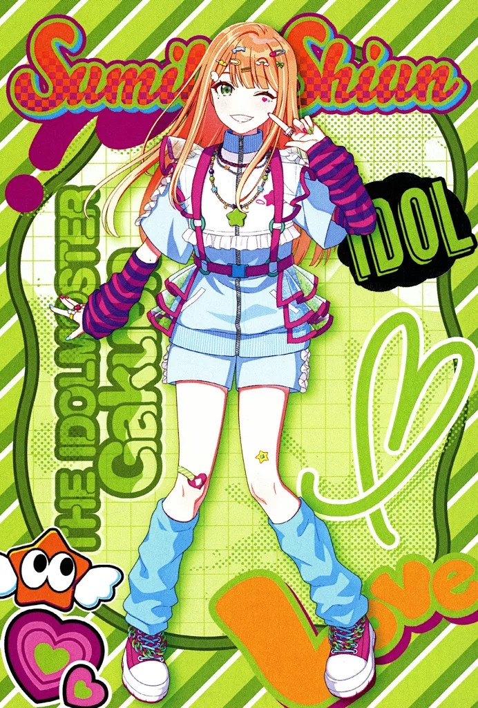 The optimized eBay product title is:Gakuen Idolmaster x JOL Harajuku Postcard