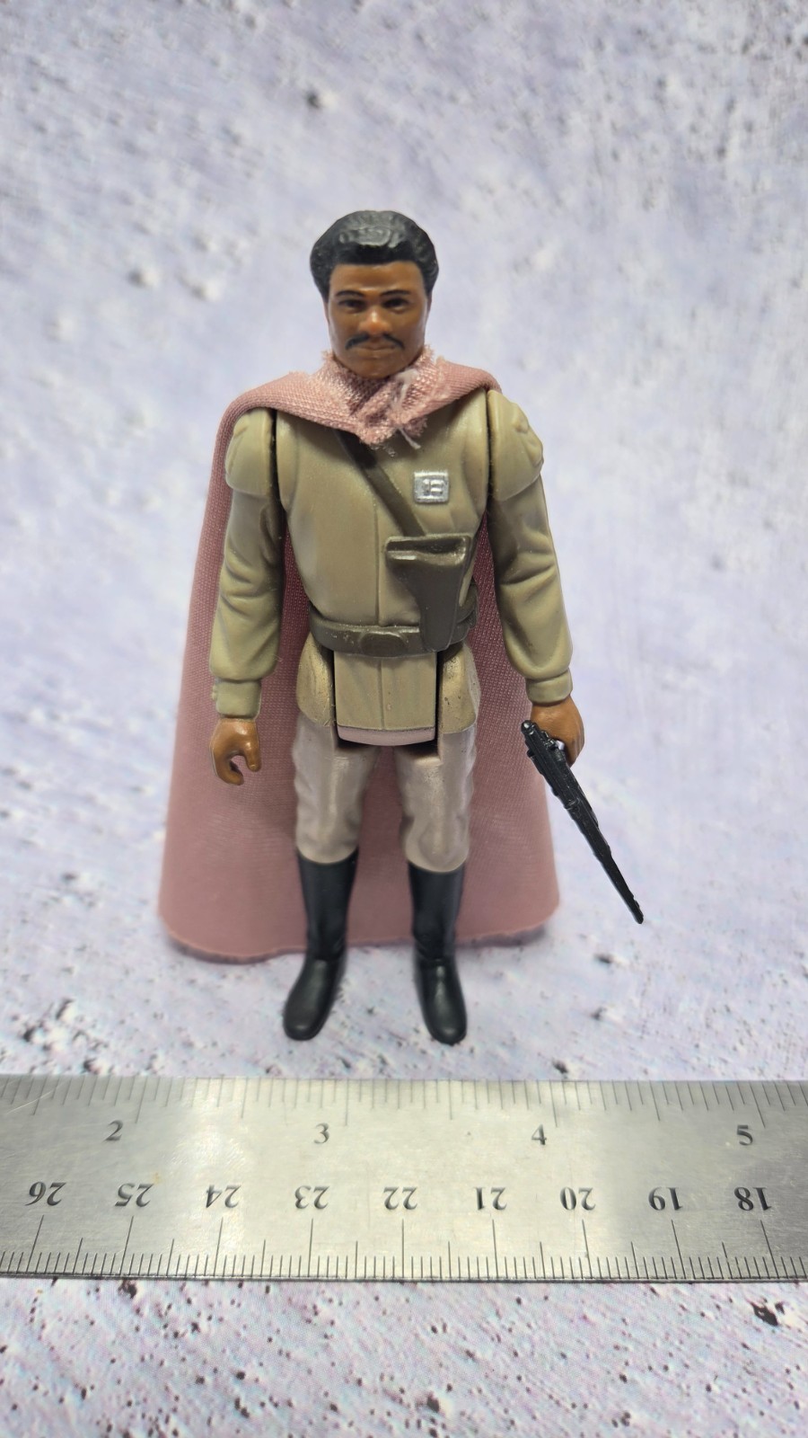 Vintage 1985 Kenner Star Wars General Lando POTF Last 17 Complete Cape Gun