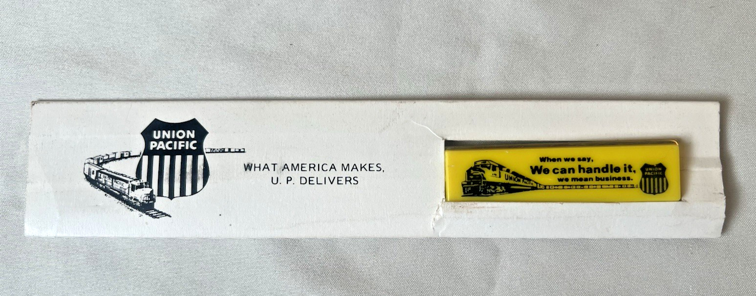 Union Pacific Railroad Vintage Letter Opener Made in USA Z
