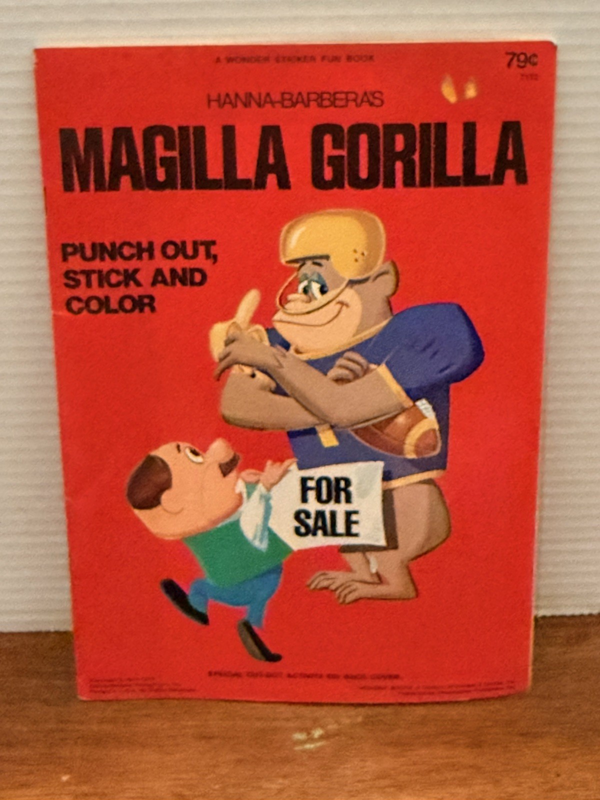  1974 Hanna Barbera's Magilla Gorilla Coloring Activity Sticker Book. UNUSED